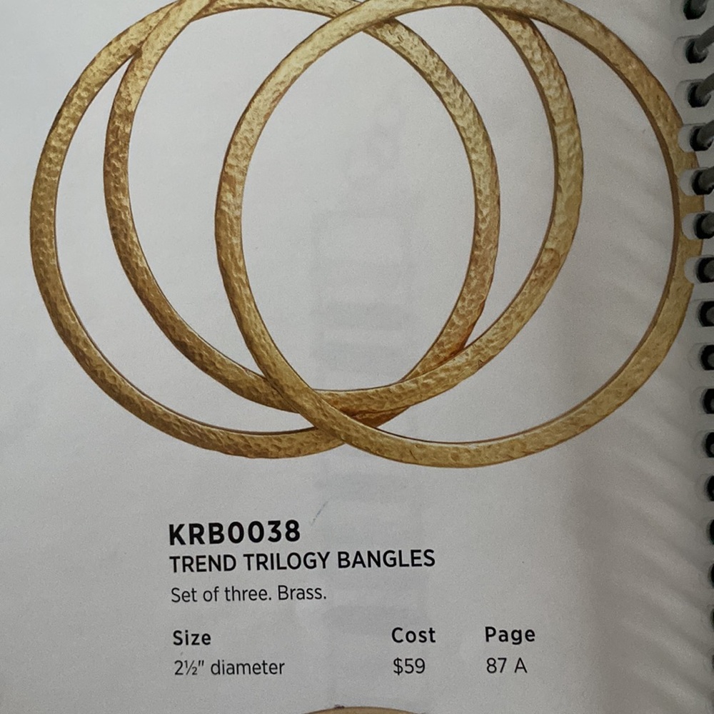 Silpada KR collection "Trend Trilogy Bangles" KRB0038 - Picture 4 of 4